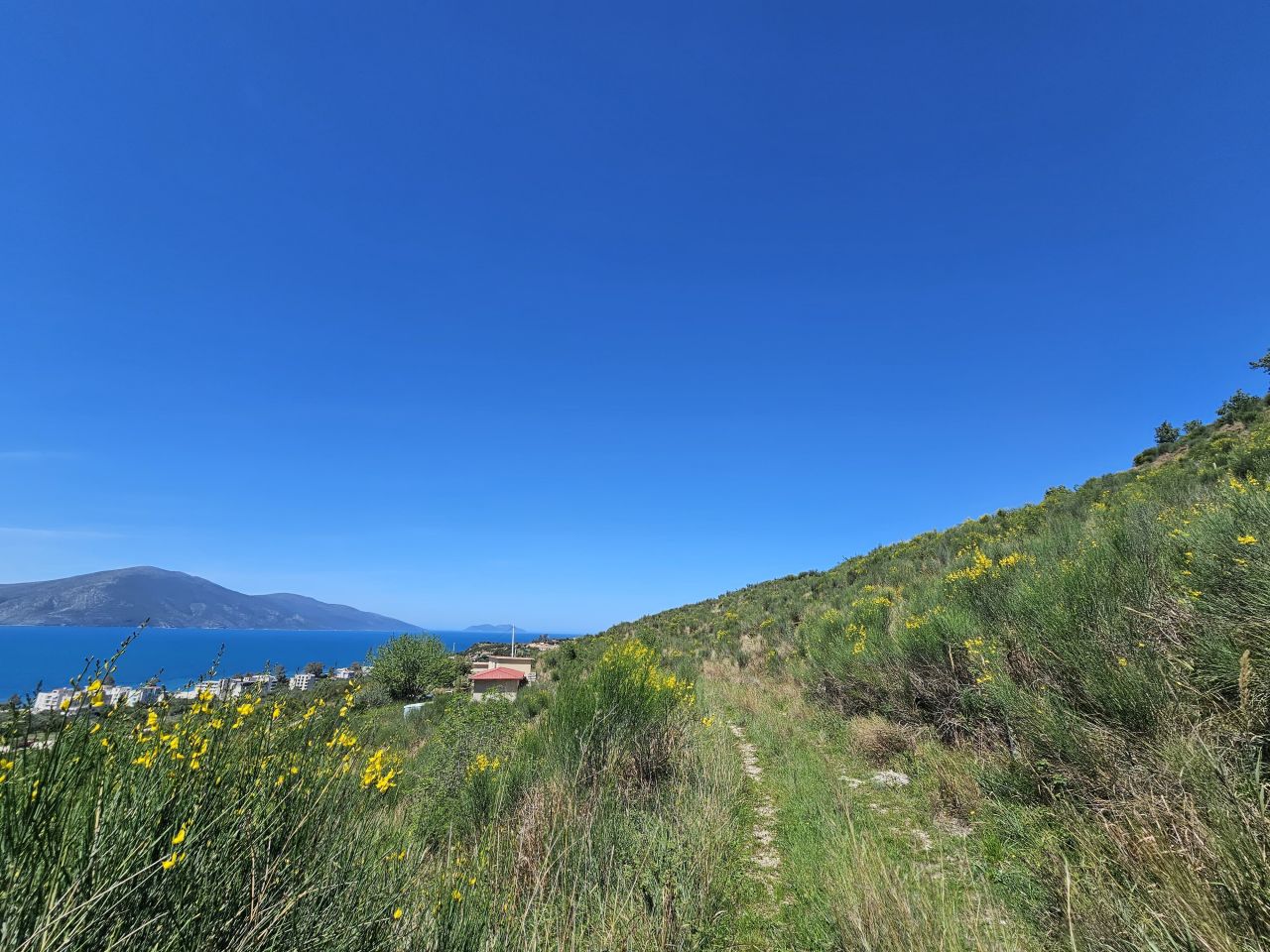 Land With Sea View  For Sale In Radhime Vlore Albania